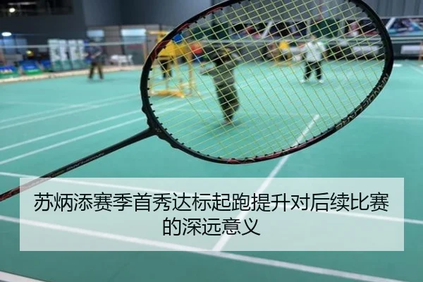 苏炳添赛季首秀达标起跑提升对后续比赛的深远意义