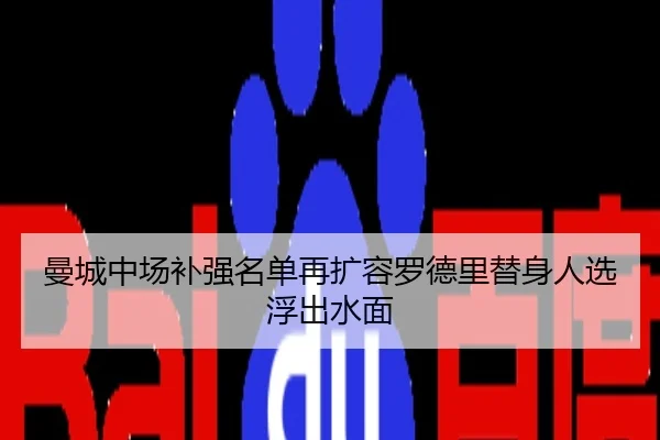 曼城中场补强名单再扩容罗德里替身人选浮出水面